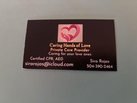 Caring Hands of Love