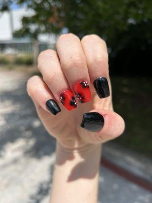 Full set powder acrylic