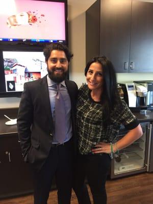 Roh Habibi and I. Million Dollar Listing SF