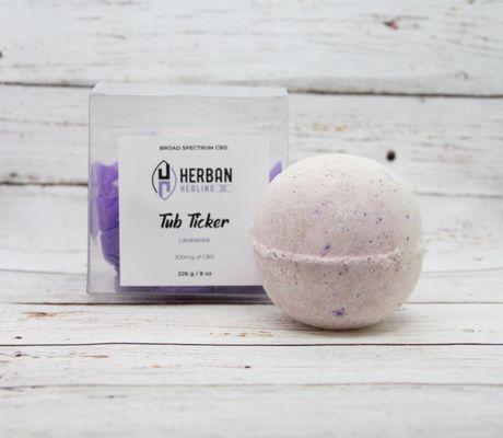 Tub Ticker CBD Bath Bomb 300mg of CBD