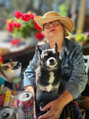 Just me and the neighbors dog