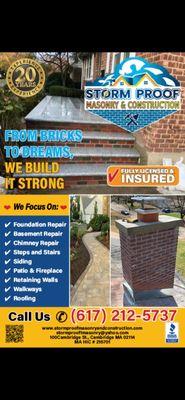 Storm Proof Masonry & Construction