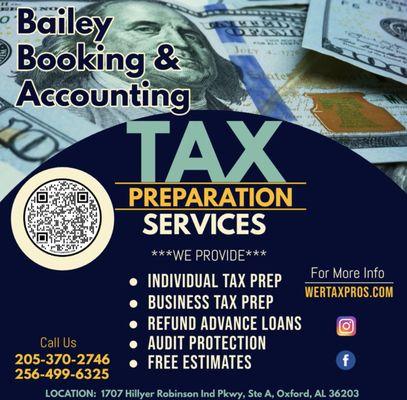 Bailey Booking & Accounting Tax Services!