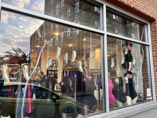 Storefront right off of the market