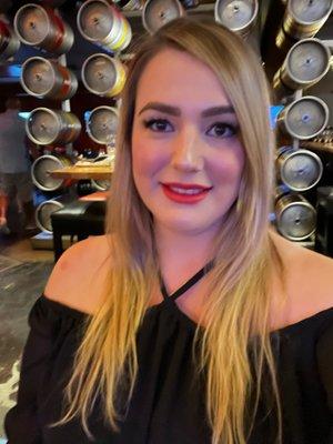 Hair color and cut by Mallory