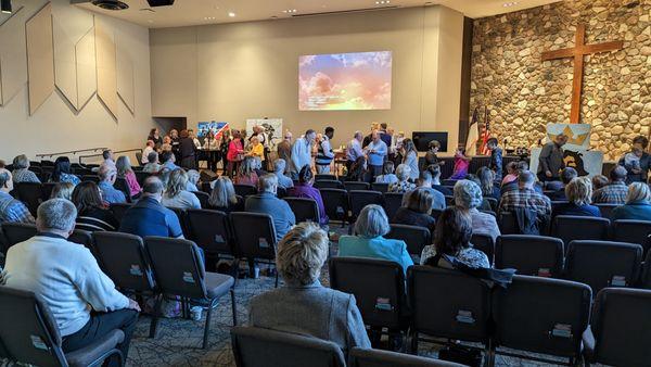 In our Chapel, tradition serves as our guide. We embrace our heritage and glorify God through timeless liturgy, hymns, and prayer