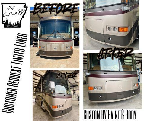 Customer Requested tinted liner