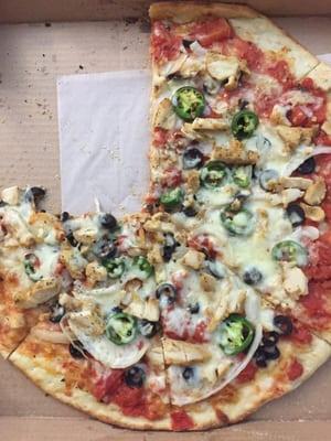 Chicken Fajita Pizza