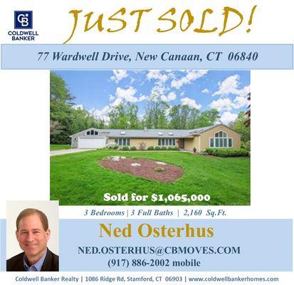JUST SOLD Ranch in New Canaan