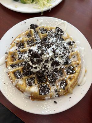 Oreo waffle