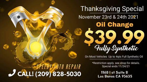 thanksgiving special 2021