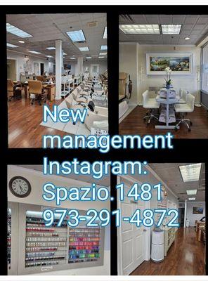 We're back under new management! Many exciting events are happening right now--come and enjoy the benefits! 973-291-4872 Spazio Nail & Spa