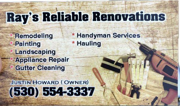 Rays Reliable Renovations