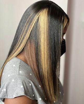 Silk Press + Custom Color Panels