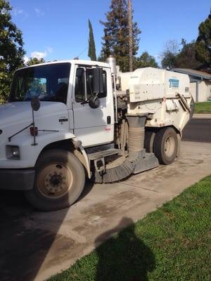 Even street sweepers too!