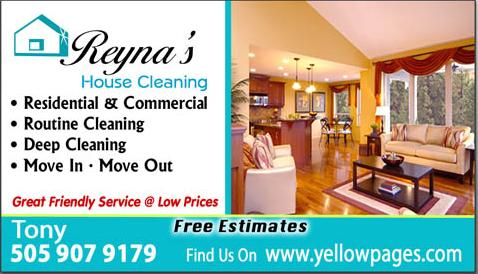 Reyna's House Cleaning