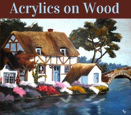 Learn Acrylics on Wood
