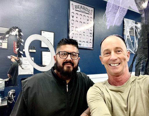 Thanks Ismael for your service and friendship!