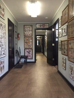 Part of carter tattoo company