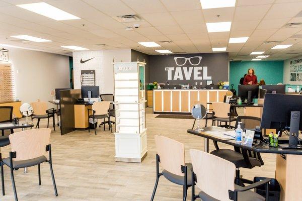 Our new location is bigger to better serve the eye care needs of the Greenwood community!