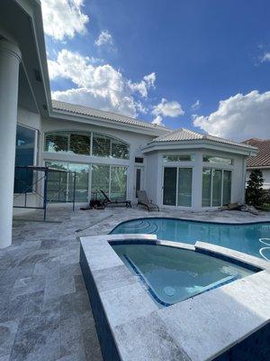 Hurricane impact sliding glass doors and windows