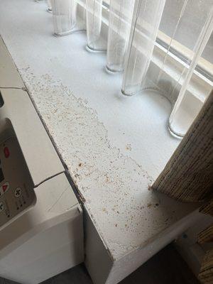 Mold/Rust on top of A/C unit.