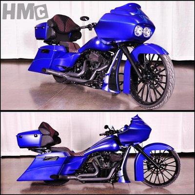 Powder Coated Motorcycle