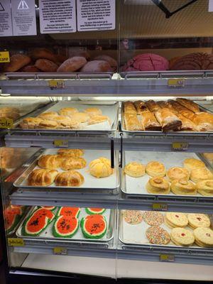Variety of baked goods