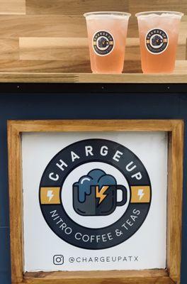 Watermelon Mint Tea! One for me and one for my friend! So refreshing