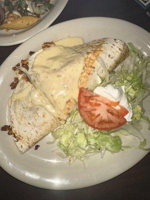 Spicy steak quesadilla