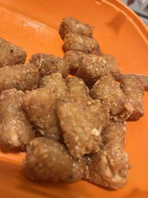 So dark, oily and tasted burnt