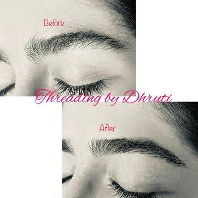 Threading by Dhruti