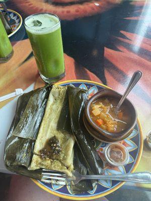 Chicken Oaxaca Tamales