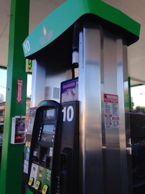 Notice there is no nozzle here? This time, it wasn't me!