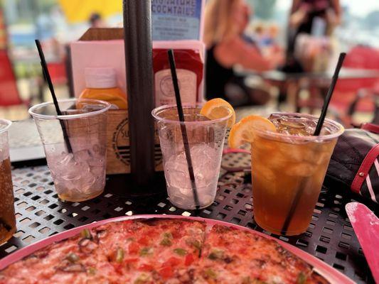 New plastic cups and straws are wasteful