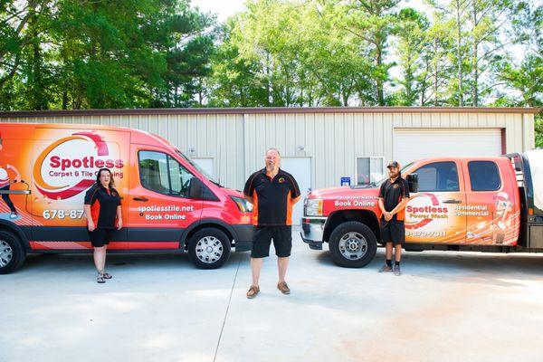 15 years of experience in carpet cleaning, tile & grout cleaning and pressure washing.