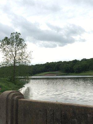 View from the dam road... It's a nice dam view, indeed...