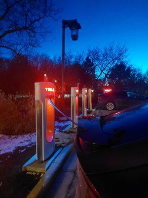 150kw charging speed. Every 2 stalls share power