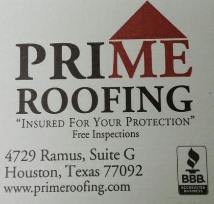Prime Roofing