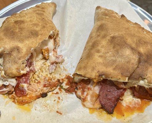 All Meat Calzone