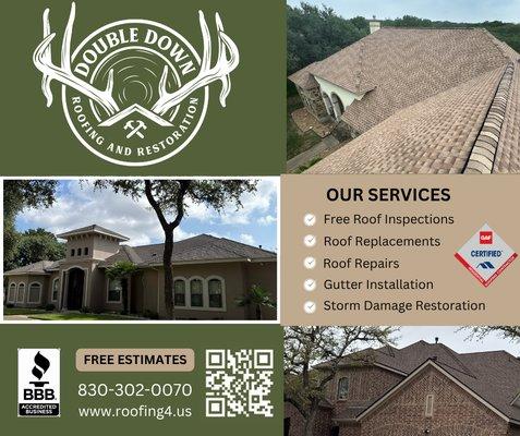 Double Down Roofing and Restoration
