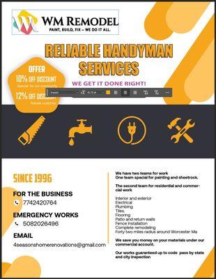 4 Seasons Home Repairs