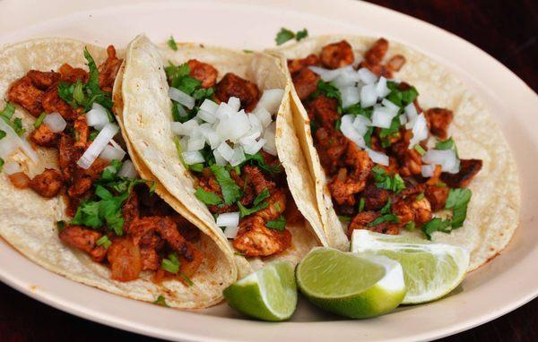 Tacos al pastor, yum!