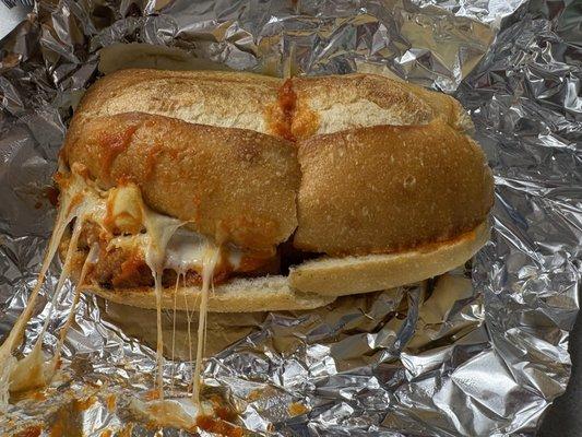Chicken parm sub small