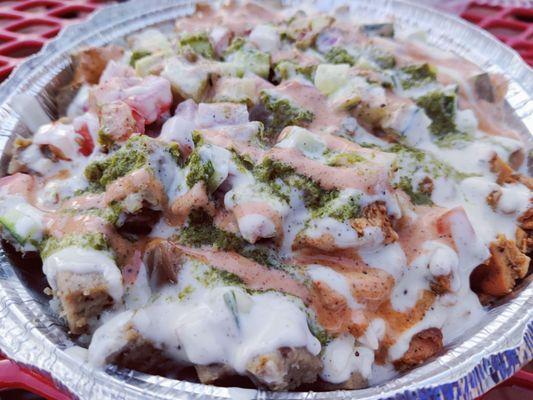 Combo (chicken & lamb) rice bowl