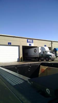WSI warehouse across the street from the office