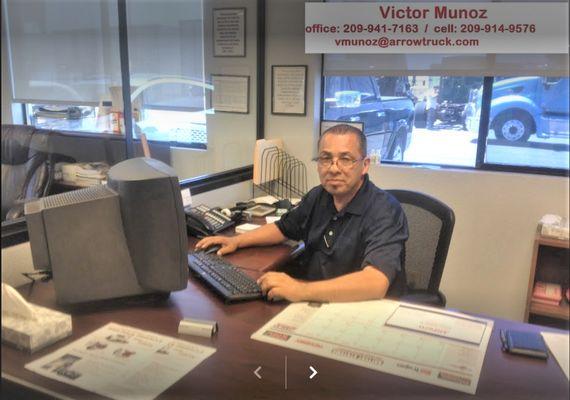 Hi I'm Victor Munoz with arrow truck sales, please let me know if I can help you find a truck & help with your financing.. 209-914-9576