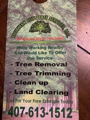 Southern Cuts Tree Services