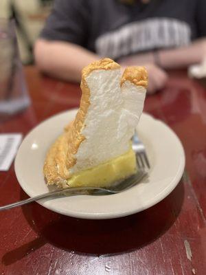 The lemon meringue pie