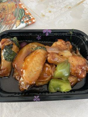 Thai Basil Chicken Wings